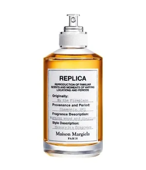 Maison Margiela REPLICA By the Fireplace Eau de Toilette 100 ml - Eau de Toilette für Sie & Ihn, rauchig-warm und gemütlich, perfekt für kalte Herbst- und Winterabende.
