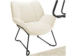 tectake Esszimmerstuhl Sessel mit hoher Polsterung