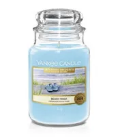 Yankee Candle Beach Walk 623 g - Duftkerze mit frischem Strand-Aroma, ideal für eine entspannende Atmosphäre in jedem Raum.