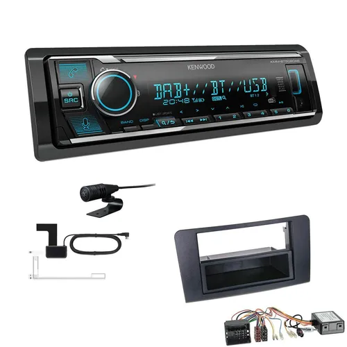 Kenwood Digital Autoradio DAB+ Bluetooth Alexa für Mercedes-Benz SLK 2004-2011