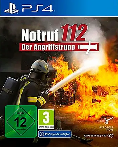 Notruf 112 - Der Angriffstrupp für Playstation 4 - Taktisches Feuerwehrspiel mit abwechslungsreichen Einsätzen, in dem deine Entscheidungen den Verlauf beeinflussen. Erlebe spannende Einsätze und verbessere deine Fähigkeiten!