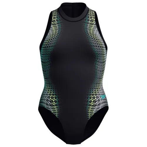 Speedo - Women's Printed Hydrasuit - Badeanzug Gr 42 schwarz