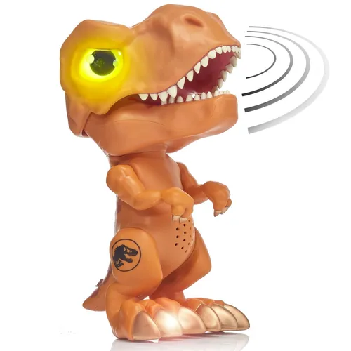 Wow! Zeug Jurassic World Trigger Chomper - T -Rex | Roaring, Light-up Dinosaurie