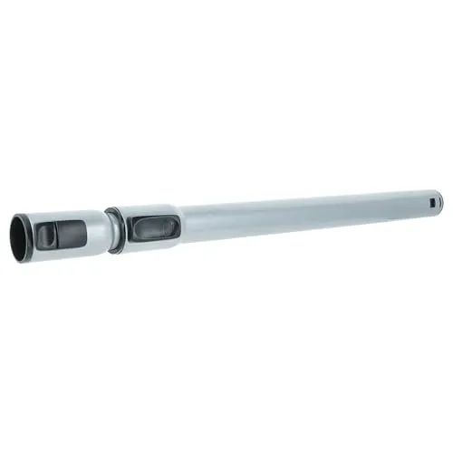 vhbw Staubsaugerohr kompatibel mit Philips 7000 Series PowerPro Expert FC9742, FC9741, FC9747, FC9745, FC9744, FC9743 Staubsauger - 53-83cm Silber