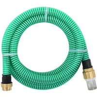 vidaXL Saugschlauch mit Messing-Anschlüssen 25 m - Hochwertiger PVC-Gartenschlauch mit Fußventil und Sieb, ideal für Hauswasserwerke und Gartenpumpen. Langlebig und druckbeständig bis 18 bar, perfekt für effizientes Wassermanagement.