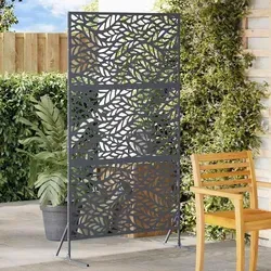 Maison Exclusive Sichtschutz Anthrazit 100 x 50 x 180 cm aus Stahl