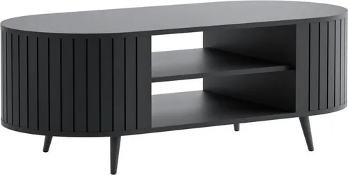 Couchtisch ELODIE II mit Ablage – Eleganz und Funktionalität - Der Couchtisch ELODIE II vereint modernes Design und praktische Lösungen. Mit zusätzlicher Ablage für Ordnung und in zwei Farbvarianten erhältlich, ist er der perfekte Mittelpunkt für Ihr Wohnzimmer.