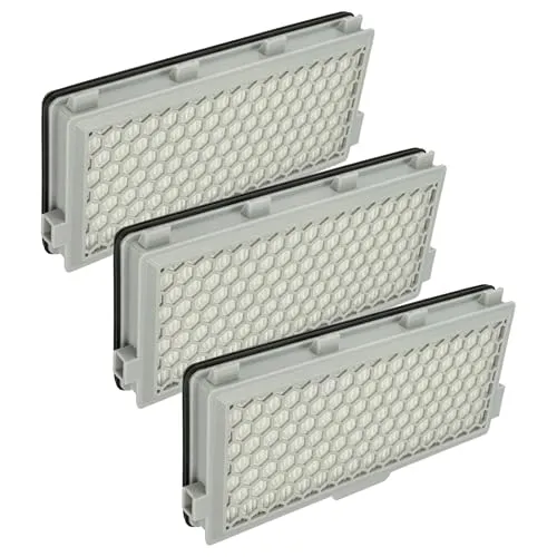 vhbw 3X Staubsaugerfilter kompatibel mit Miele Complete C2 Jubilee Powerline, C2 Tango Ecoline Staubsauger