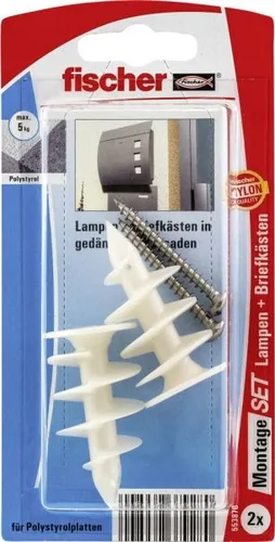 Fischer Montage-Set Lampen Montage-Set