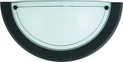 Rabalux 5163 Wandleuchte Ufo, E27, schwarz, rund, Standard, ø310mm