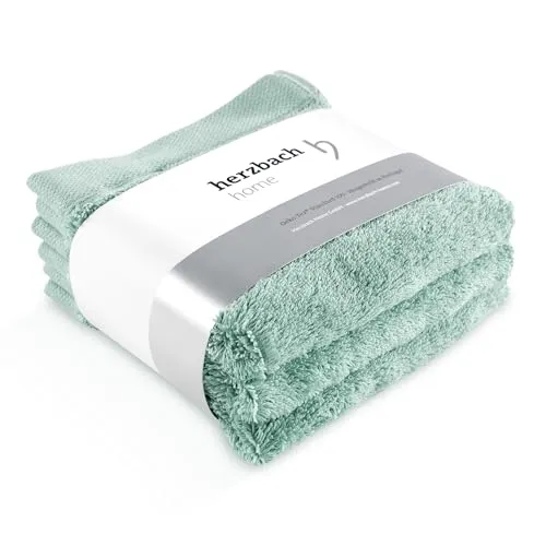 Handtücher Türkis von herzbach home