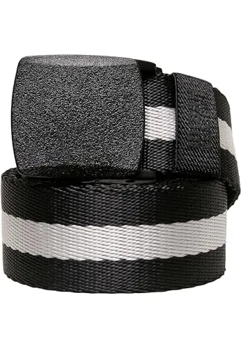Urban Classics Centre Stripe Belt black S/M