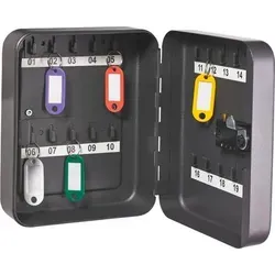 Schlüsselschränke, eintürig mit Zahlenschloss 879 Hakenanzahl 20 St Breite 200 mm Tiefe 80 mm Höhe 160 mm