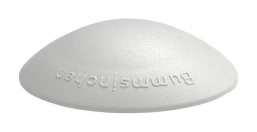 HKB ® 2 Stück Türstopper, Türpuffer, Ø 40 mm Höhe: 12 mm, grau, aus Kunststoff, mit Klebefläche, oder zum Festschrauben Originalprodukt von Hersteller Hansi Siebert, Artikel-Nr. 50403