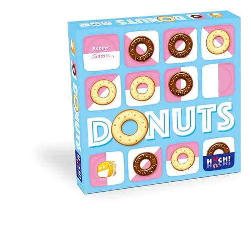 HUCH! | Donuts | Familienspiel | Für 2 Spieler | ab 8 Jahre | 2-Personen-Spiel