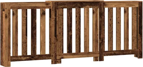 vidaXL Heizkörperverkleidung im modernen Latten-Design - Elektroheizkörper mit langlebigem Holzwerkstoff, pflegeleicht und bietet praktische Ablagefläche für Dekoartikel.