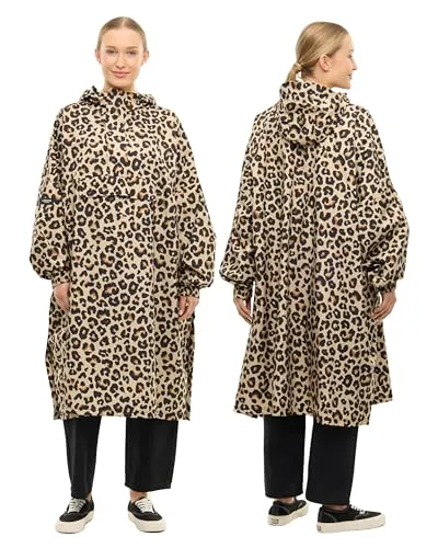LARKSON Regenponcho Unisex Leo - Wasserdicht und Kompakt für Outdoor-Aktivitäten - Der LARKSON Regenponcho bietet mit einer Wassersäule von 10.000 mm optimalen Schutz vor Regen. Er lässt sich platzsparend verstauen und bietet dank Belüftungsösen hohen Tragekomfort bei jedem Wetter.