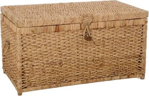 VIVANNO Wäschetruhe LEA in beige von VIVANNO