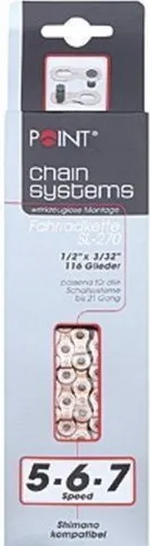 Point Fahrrad Kette SL-270 - 1/2 x 3/32