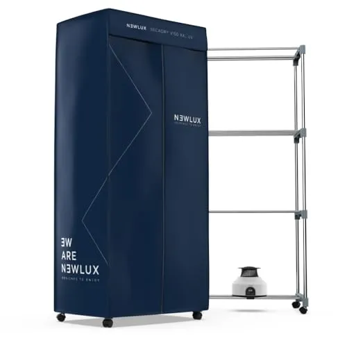 Newlux Tragbarer Elektrischer Wäschetrockner Secadry (1200W)