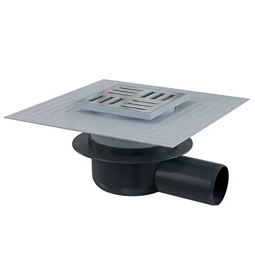 AlcaDrain Bodenablauf 105×105/50 mm