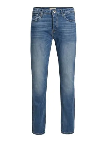 JACK & JONES JJITIM JJORIGINAL JOS 719 NOOS - Slim-Fit Jeans - Stylische Slim-Fit Jeans im Faded-Look mit niedrigem Taillensitz und klassischem 5-Pocket Style für ein angenehmes Tragegefühl und elegante Optik.