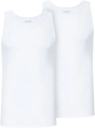 Jockey Unterhemd Cotton+ (2er Pack) - Unterhemden für jeden Tag, ideal kombinierbar und mit supersofter Materialqualität für optimalen Tragekomfort.