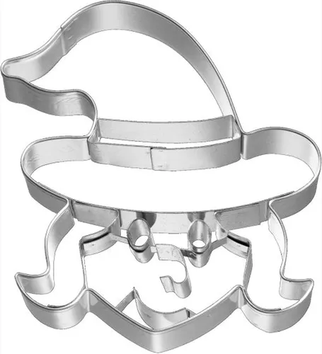 RBV Birkmann Ausstechform Hexengesicht frontal 8 cm - ein Stück,