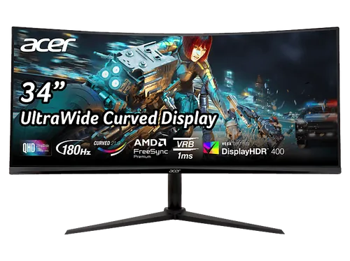 ACER XZ342CUV3 34 Zoll QHD Gaming Monitor