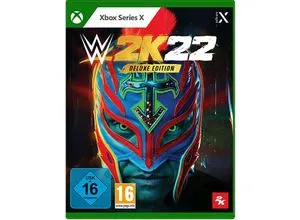WWE 2K22 - Deluxe Edition - Gaming Konsolen & Spiele, inklusive Season Pass für alle DLC-Packs und exklusive Undertaker-Inkarnationen für ein erweitertes Spielerlebnis.