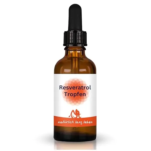 Resveratrol Tropfen 30 ml Weintraubenextrakt vegan | Pipettenflasche