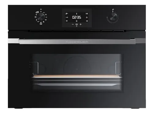 Küppersbusch CBP 6332.0 SE3 K-Series.3 Pyrolyse Compact Pizza-Backofen Schwarz/Silver Chrome