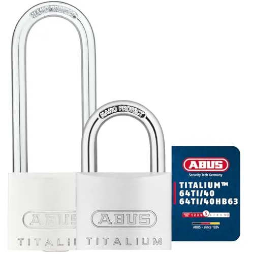 ABUS Vorhängeschloss TITALIUM™ 64TI/40+HB63 Triples B/SB von ABUS