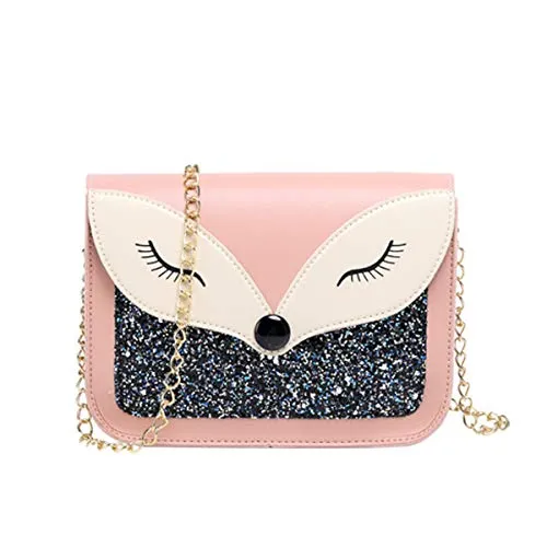 Umhängetasche Klein Damen Schultertasche Handy Umhängetasche Handytaschen Geldbörse Handtaschen Mode Shoulder Bag Crossbody Tasche für Damen Frauen Mädchen Kinder mini bag (Rosa Umhängetaschen)