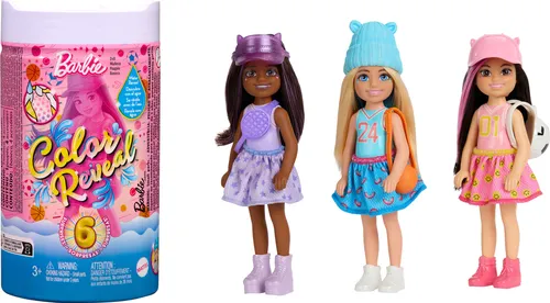 Barbie Color Reveal Chelsea Sporty Series