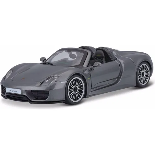 Bburago Porsche 918 Spyder 1:24 Grau (18-21076GY)