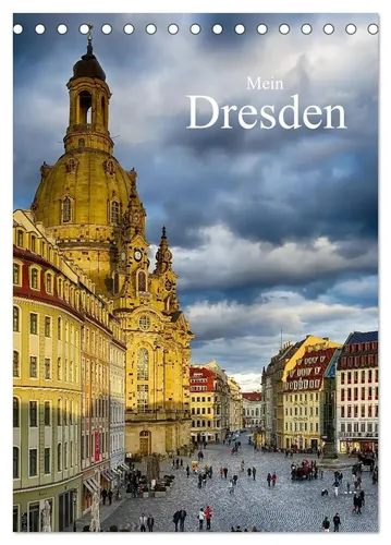 CALVENDO Wandkalender Mein Dresden - Tischkalender 2026 - Wandkalender mit 12 beeindruckenden Bildern von Dresden, umweltfreundlich aus FSC-zertifiziertem Papier, ideal für jeden Tisch und perfekt für Liebhaber dieser faszinierenden Stadt.