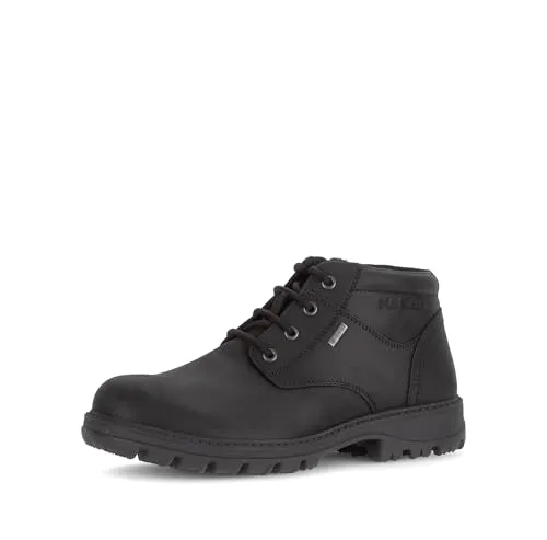 Pius Gabor Stiefelette Leder - Herren Schwarz, Gr. 45 - Wanderschuhe aus weichem Oberleder mit recyceltem Innenmaterial. GORE-TEX Membran sorgt für warme, trockene Füße an kalten Wintertagen.