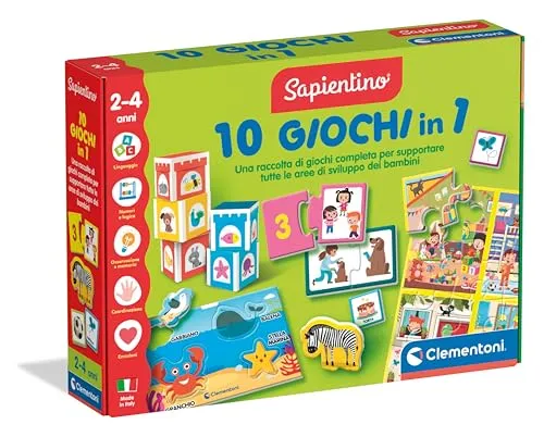 Clementoni Sapientino 10 Spiele in 1
