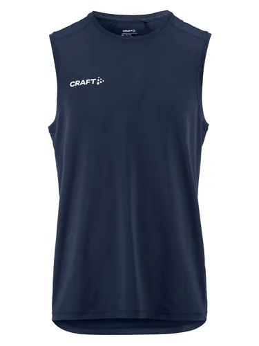 Craft Sport-Tank Ability Sl Tee (Mesh-Einsätze, feuchtigkeitstransport) navyblau Herren