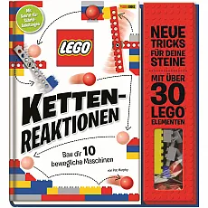 LEGO® Kettenreaktionen: Baue dir 10 bewegliche Maschinen in rot von Panini