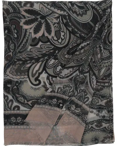 Fraas Modeschal Polyesterschal mit Schnittfransen - Nachhaltiger Modeschal aus recyceltem Polyester, CO2-neutral produziert. Ideal für lässige und elegante Looks, 70 x 180 cm für vielseitige Bindevarianten.