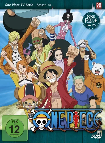 One Piece - TV-Serie - Vol. 25 - [DVD] - Abenteuerliche Anime-Serie, freigegeben ab 12 Jahren, ideal für Fans von spannenden Geschichten und epischen Kämpfen.