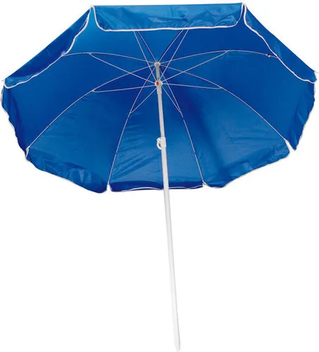 Strandschirm blau stufenlos verstellbar