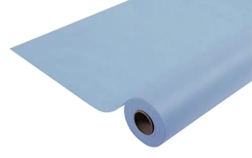Pronappe Tischdecke R781025I Einweg-Tischdecke aus Spunbond-Vlies Länge 10m Breite 1,20m (pro Rolle) Farbe hellblau Reißfestes, wasserabweisendes und abwischbares Material