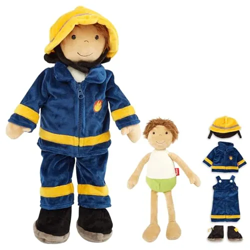 SIGIKID 42859 Lernpuppe Feuerwehrmann von sigikid