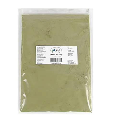 Sala Henna Pulver Haarfarbe Rot (250 g Beutel)