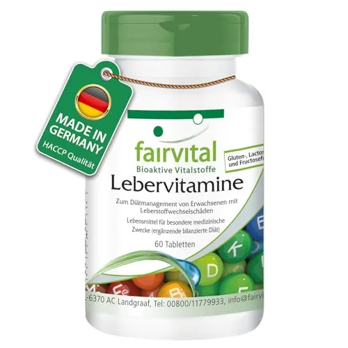 Produktbild Fairvital Lebervitamine