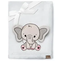 Wohndecke Warme Kuscheldecke Babydecke Blanket Baby Geschenk BE20-168, Be Mammy grau