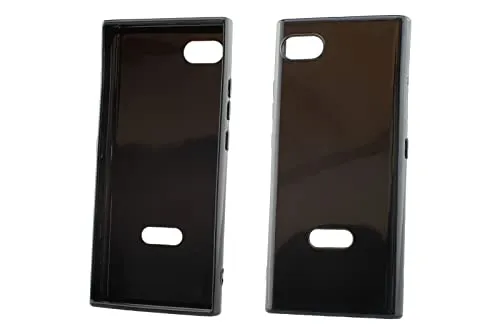 caseroxx Schutzhülle für Unihertz Titan Slim in schwarz – Flexibles TPU-Case aus stoßfestem Gummi, passgenaue Handy-Tasche mit Kantenschutz & rutschfestem Grip